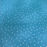 Lloyd Curzon - Beautiful Basics Blue & White Dots Fabric