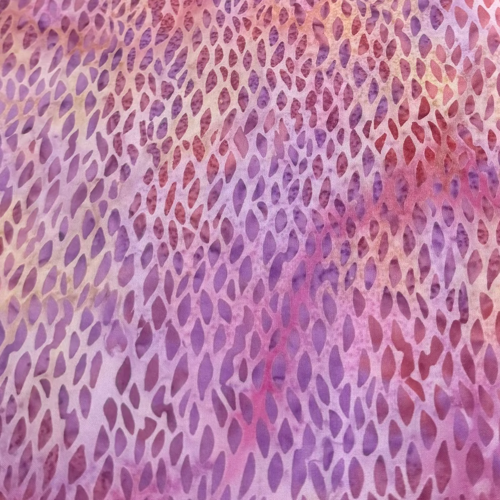 Purple Batik Fabric