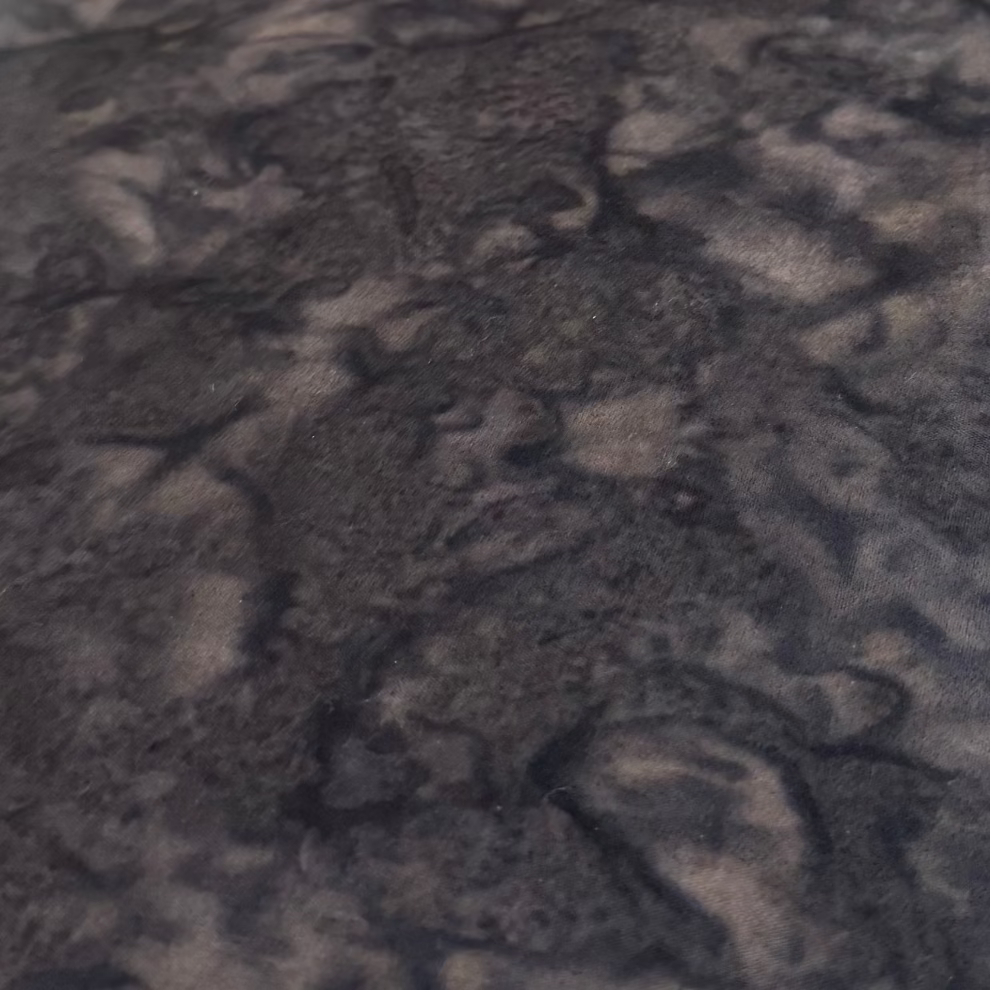 Dark Grey Batik Fabric 100% Cotton Fabric WOF 110cm- 112cm