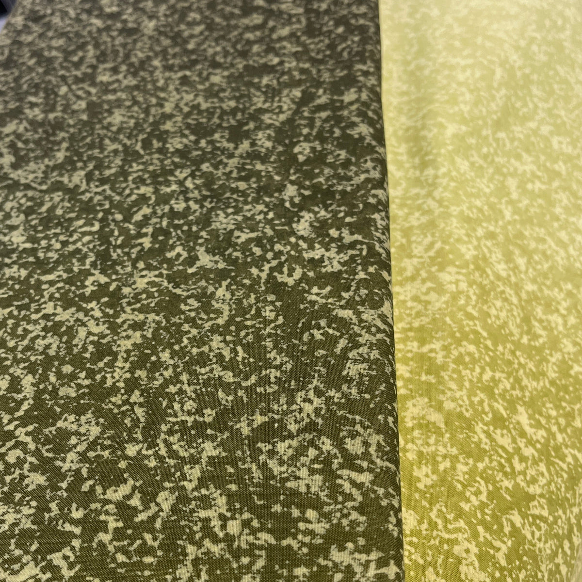 Batik Ombre Green  100% Cotton Fabric WOF 110cm-112cm