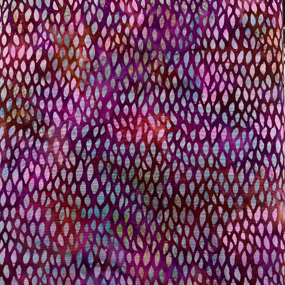 Batik Fabric 100% Cotton Fabric WOF 110cm-  112cm