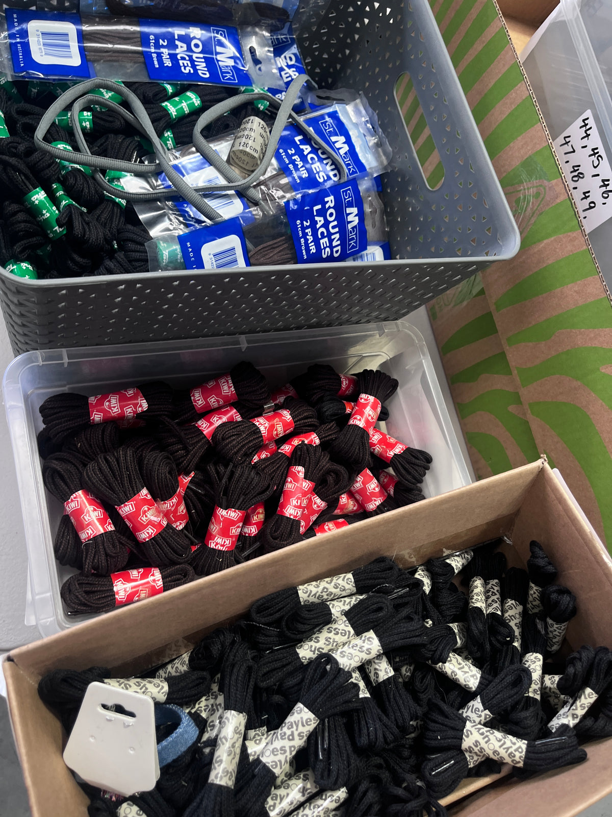 25 Cent Sale Shoe Laces