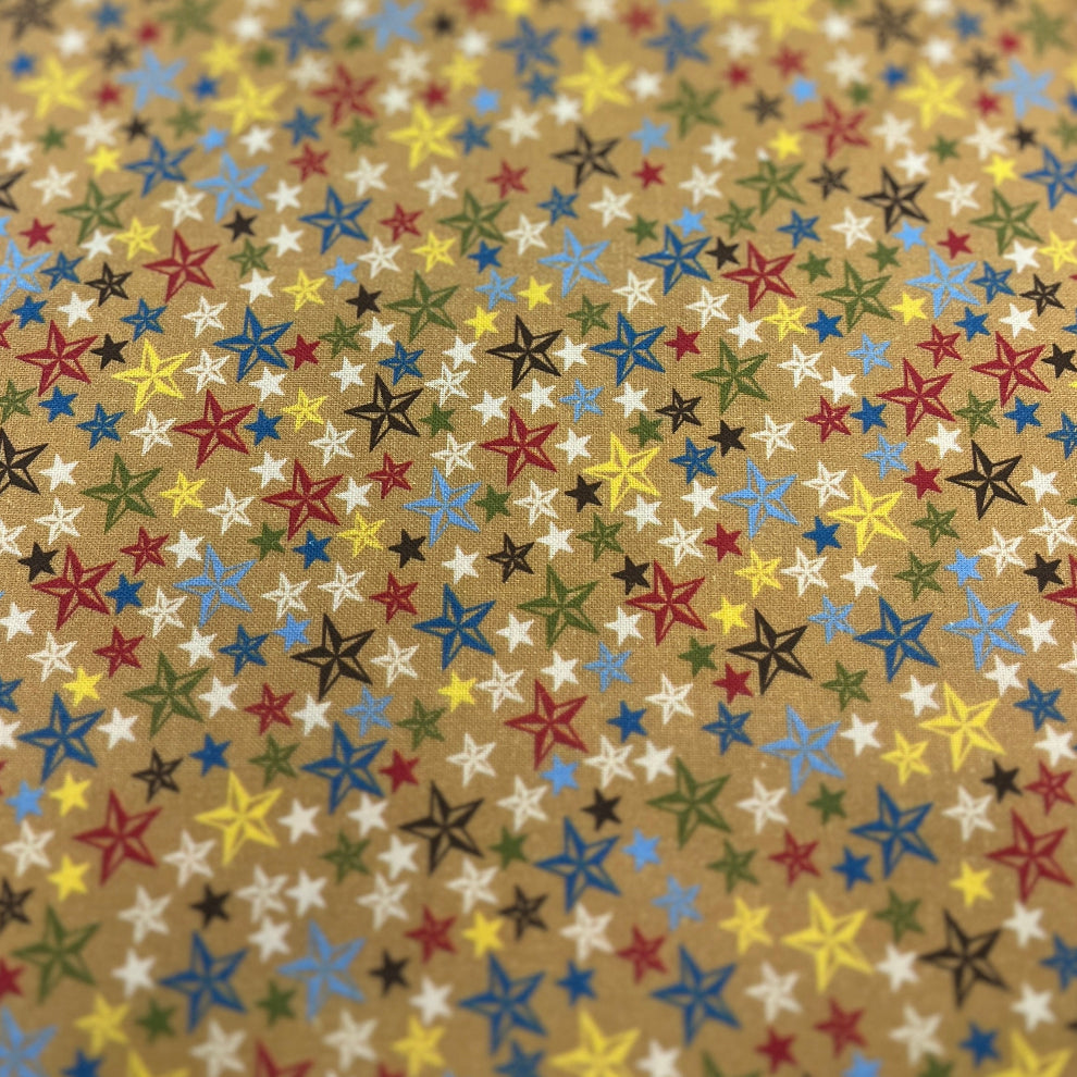 River Bend Stars 100% Cotton Fabric WOF 110cm- 112cm