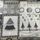 Frosty Season MS14-90 100% Cotton Fabric WOF 110cm- 112cm