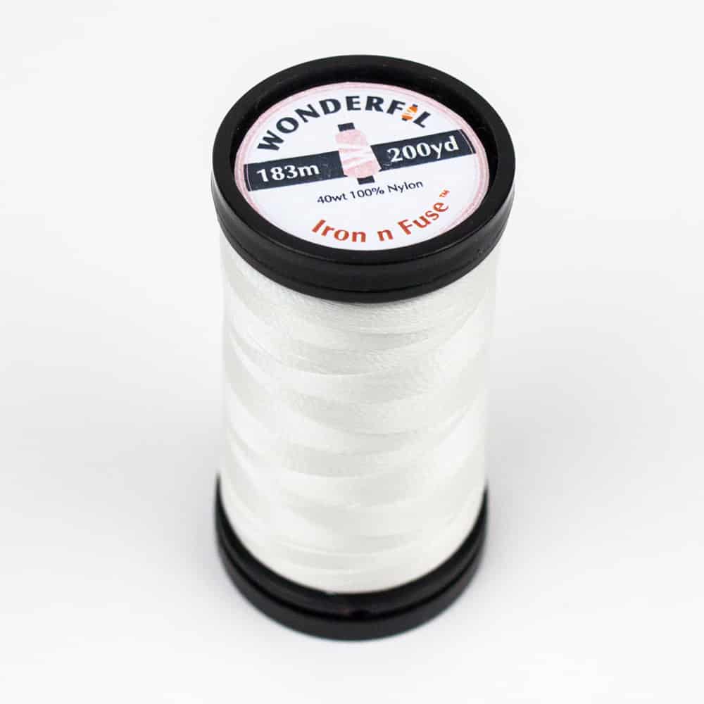 WonderFil Iron ‘n Fuse – Iron Fusible Thread – 40Wt – 183m