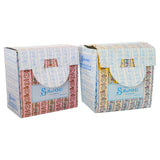 Sajou Cross Stitch Kit Tin - Blue or Red