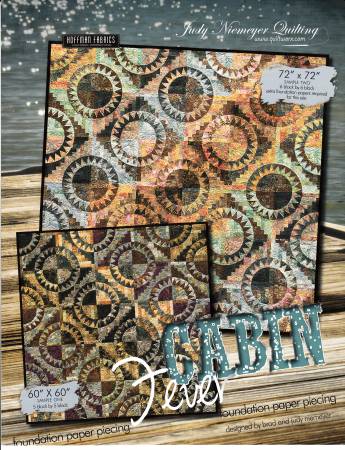 #Cabin Fever 72” x 72” Paper Piecing Pattern