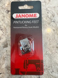 Janome Pintucking Feet for Horizontal Rotary Hook Models #200317009