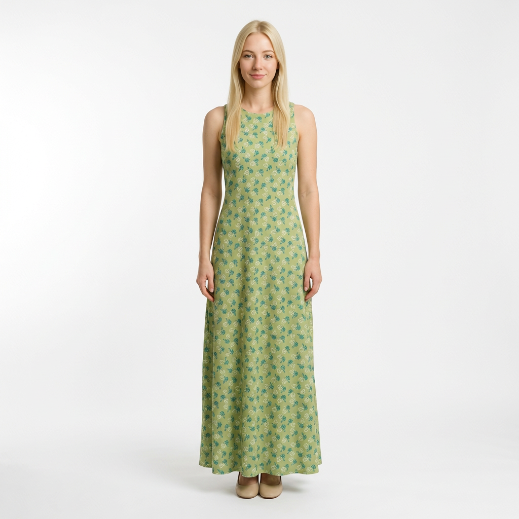 #PIECE & PLENTY C15881-LETTUCE 100% COTTON