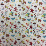 KK Fabrics Aussie Christmas Delights Prep Cream – 0116A2