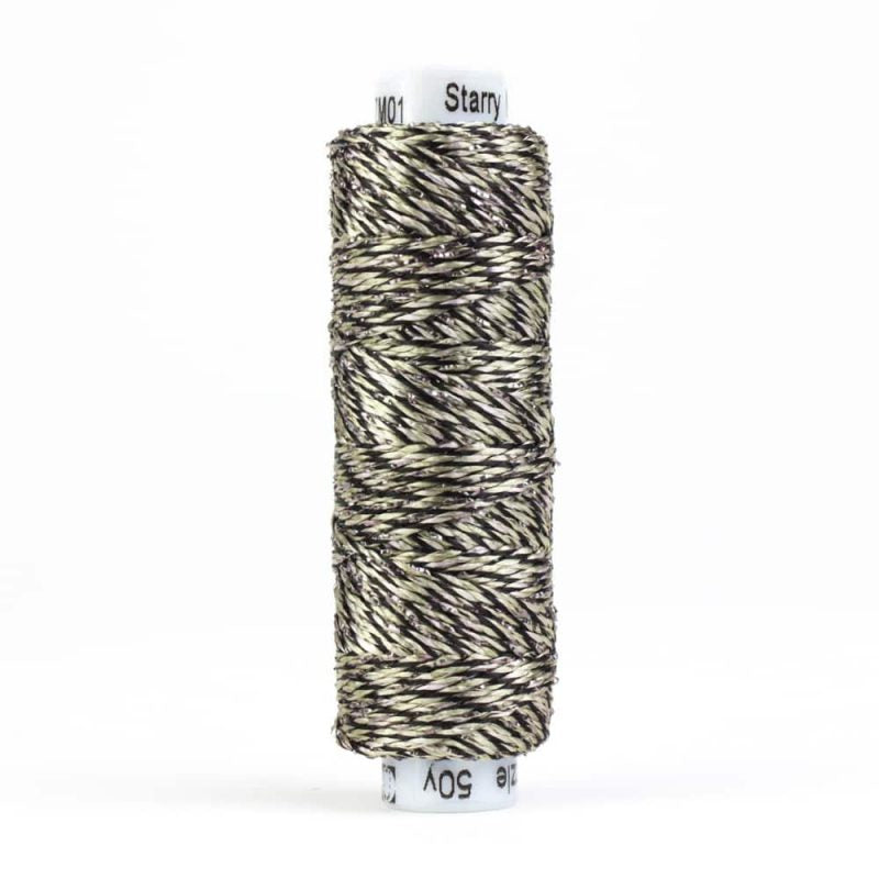 Thread - SNDazzle Rayon Metallic - 8Wt - DZM01 - Sleet