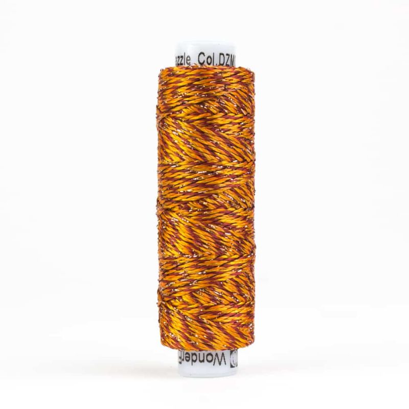 Thread - SNDazzle Rayon Metallic - 8Wt - DZM03- Persimmon