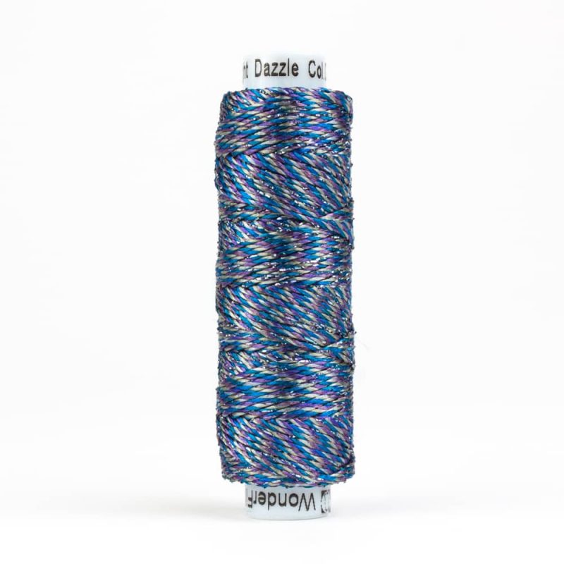 Thread - SNDazzle Rayon Metallic - 8Wt - DZM06 - Mystic