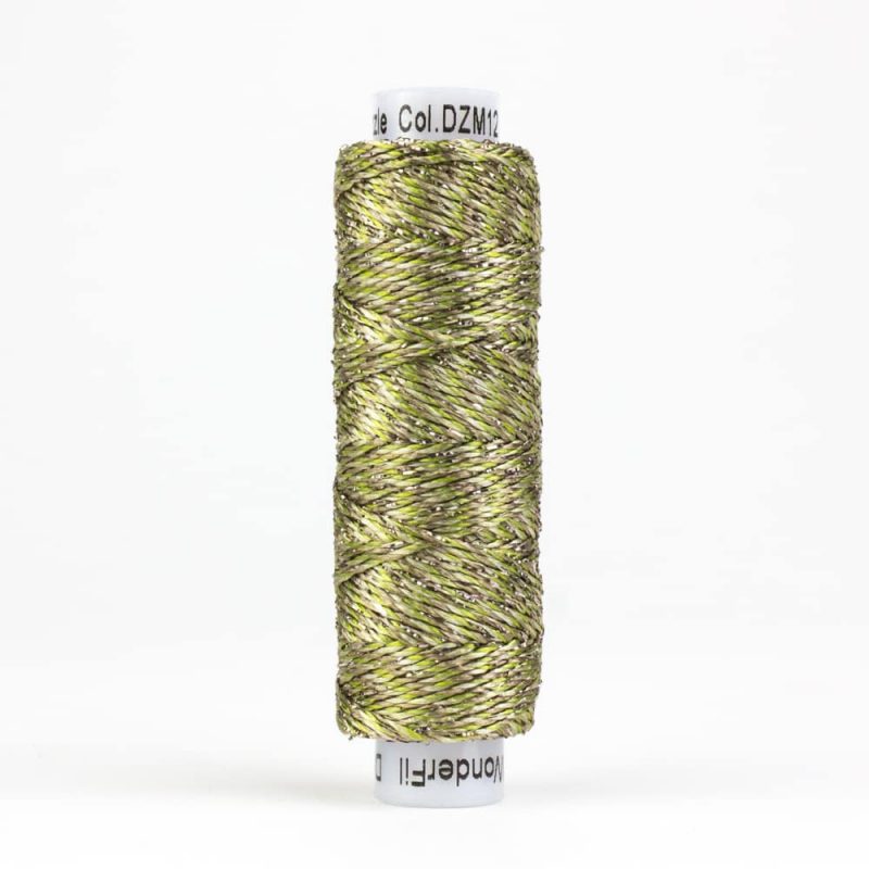 Thread - SNDazzle Rayon Metallic - 8Wt - DZM12 - Sage