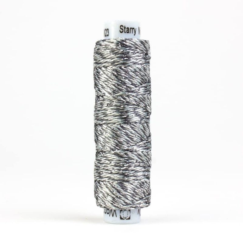 Thread - SNDazzle Rayon Metallic - 8Wt - DZM23 - Silver