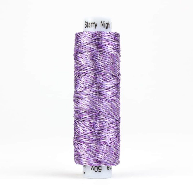 Thread - SNDazzle Rayon Metallic - 8Wt - DZM27 - Abyss