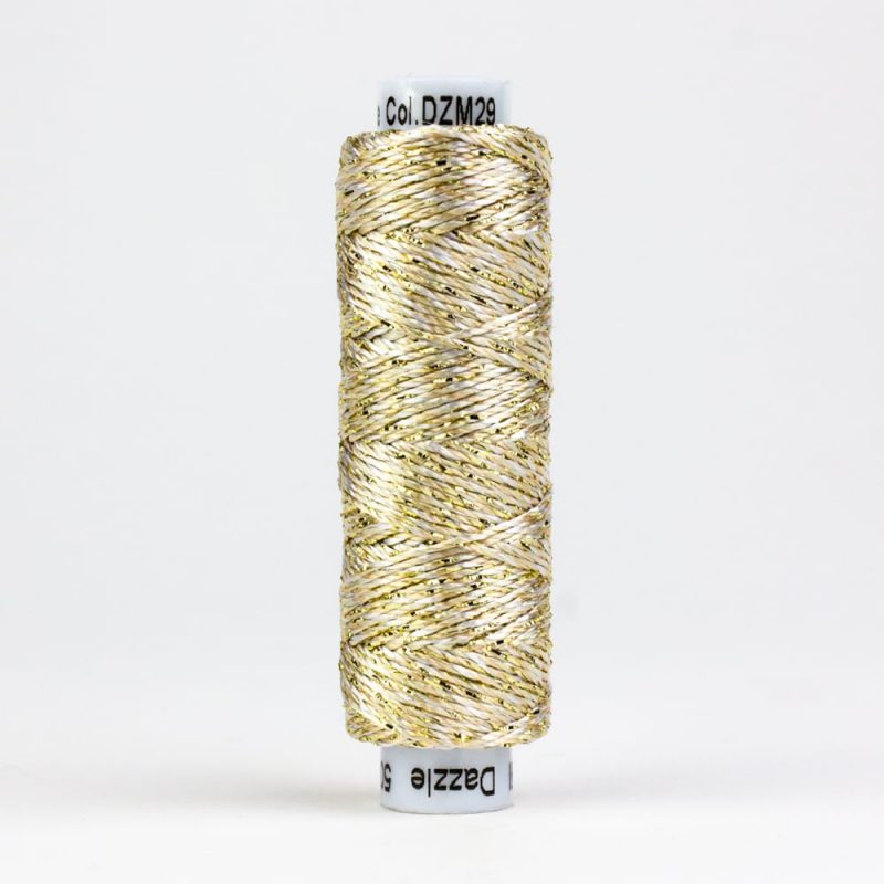 Thread - SNDazzle Rayon Metallic - 8Wt - DZM29 - AntiqueAntique