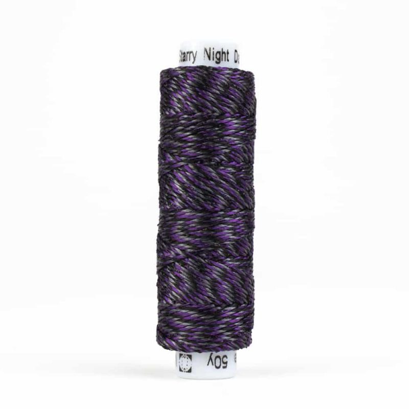 Thread - SNDazzle Rayon Metallic - 8Wt - DZM32 - Blackish