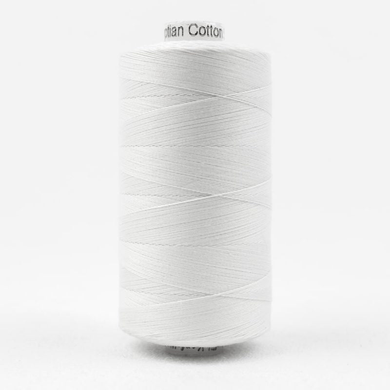 Thread - konfetti Egyptian Cotton - 50Wt - KT100 - White
