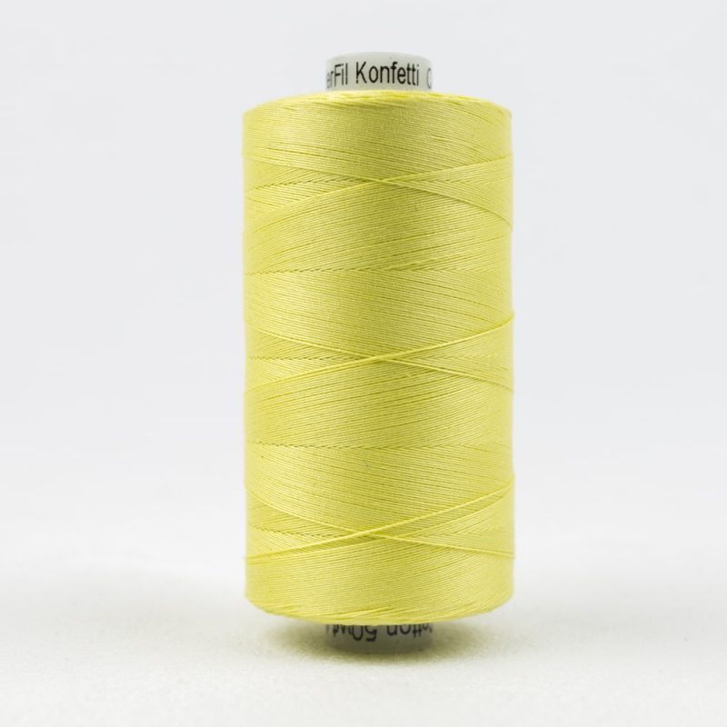 Thread - konfetti Egyptian Cotton - 50Wt - KT403 - Yellow