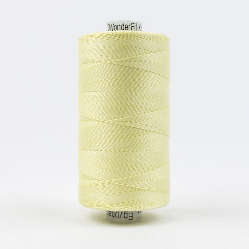 Thread - konfetti Egyptian Cotton - 50Wt - KT405 - Pale Yellow