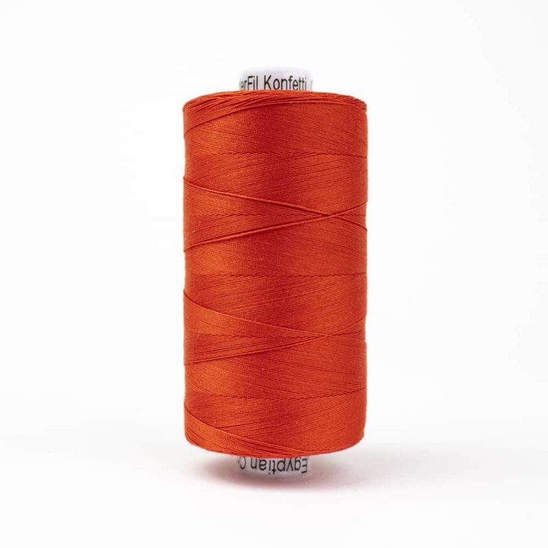 Thread - konfetti Egyptian Cotton - 50Wt - KT417 - Volcano