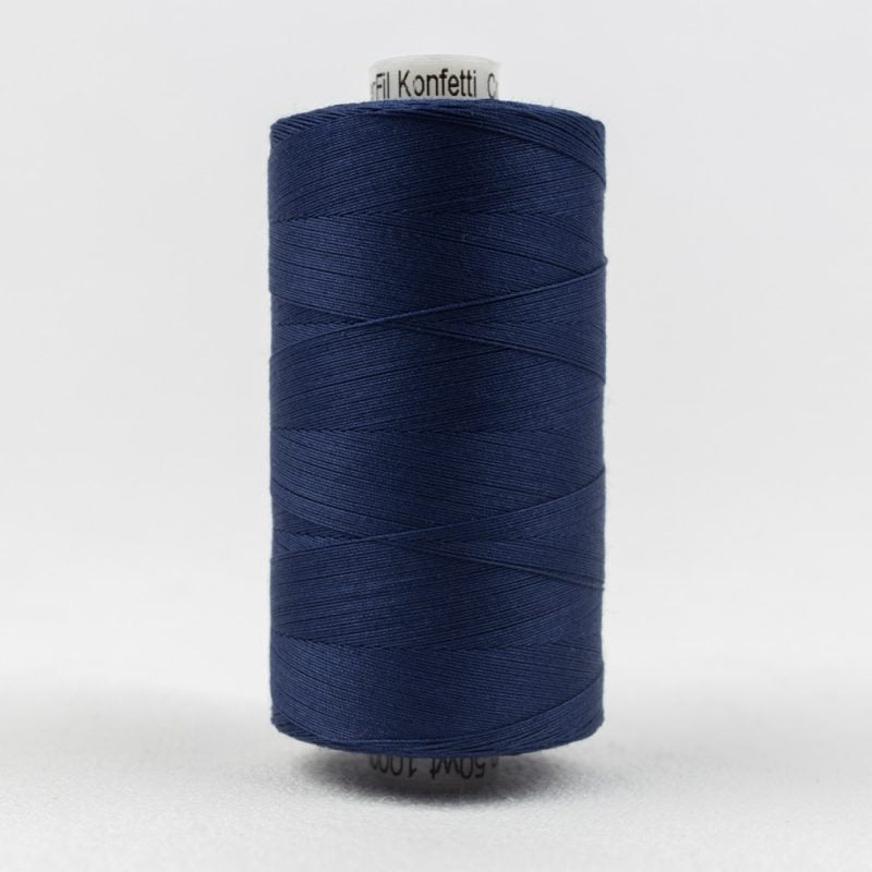 Thread - konfetti Egyptian Cotton - 50Wt - KT601 - Navy