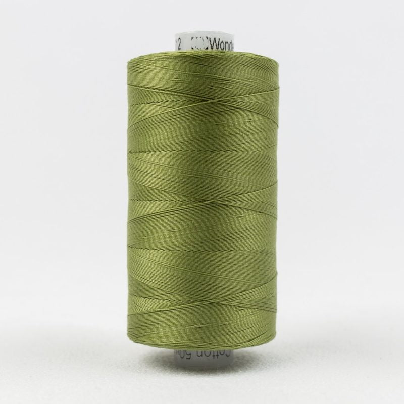 Thread - konfetti Egyptian Cotton - 50Wt - KT612 - Olive Green
