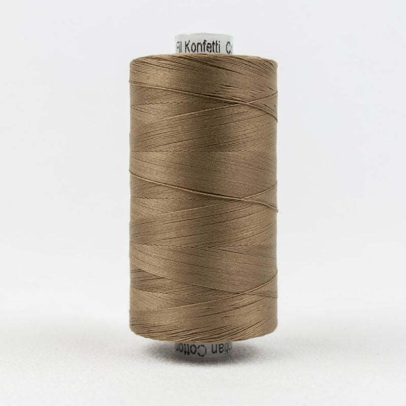 Thread - konfetti Egyptian Cotton - 50Wt - KT801 - Brown