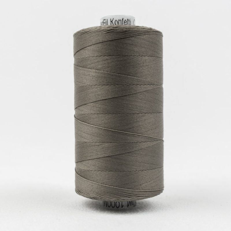 Thread - konfetti Egyptian Cotton - 50Wt - KT804 - Brown Grey