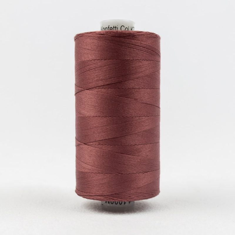Thread - konfetti Egyptian Cotton - 50Wt - KT811 - Barn Red