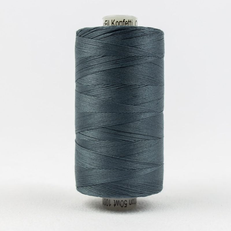 Thread - konfetti Egyptian Cotton - 50Wt - KT904 - Blue Grey