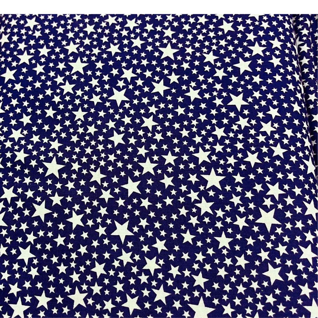 Kick Off Your Boots Eikmeirer 120-1462 100% Cotton Fabric stars WOF 110cm - 112cm