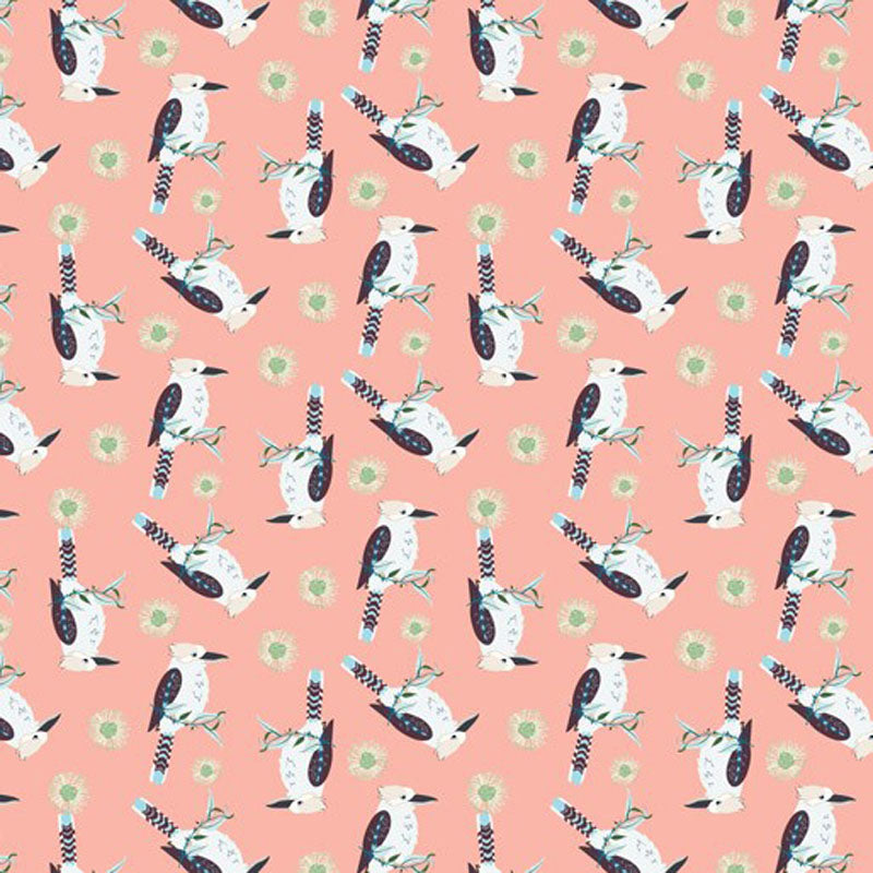 Kookaburra Calling – 0128Q – Blossom Pink