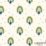 Liberty Garden Party Proud Peacocks L01667339B