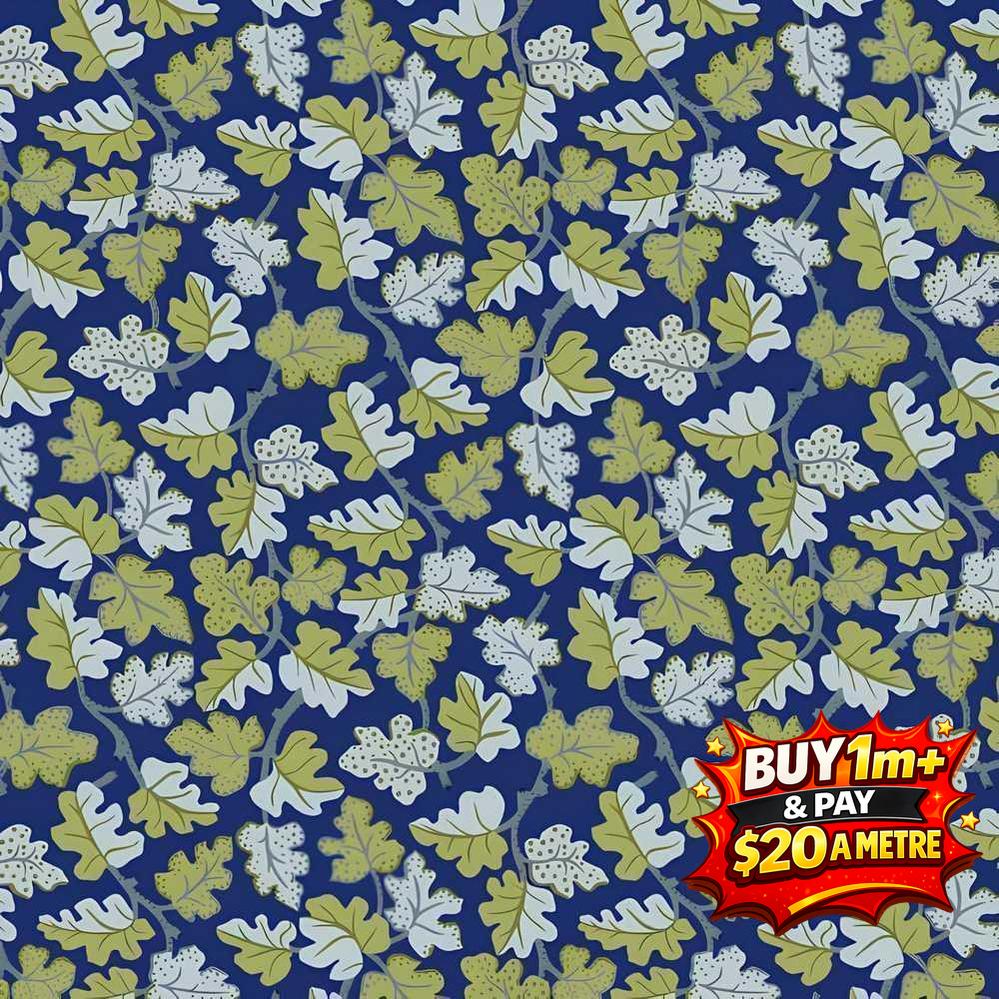 TREE OF LIFE WOODLAND PASTELS - L01667377B - 100% LASENBY COTTON