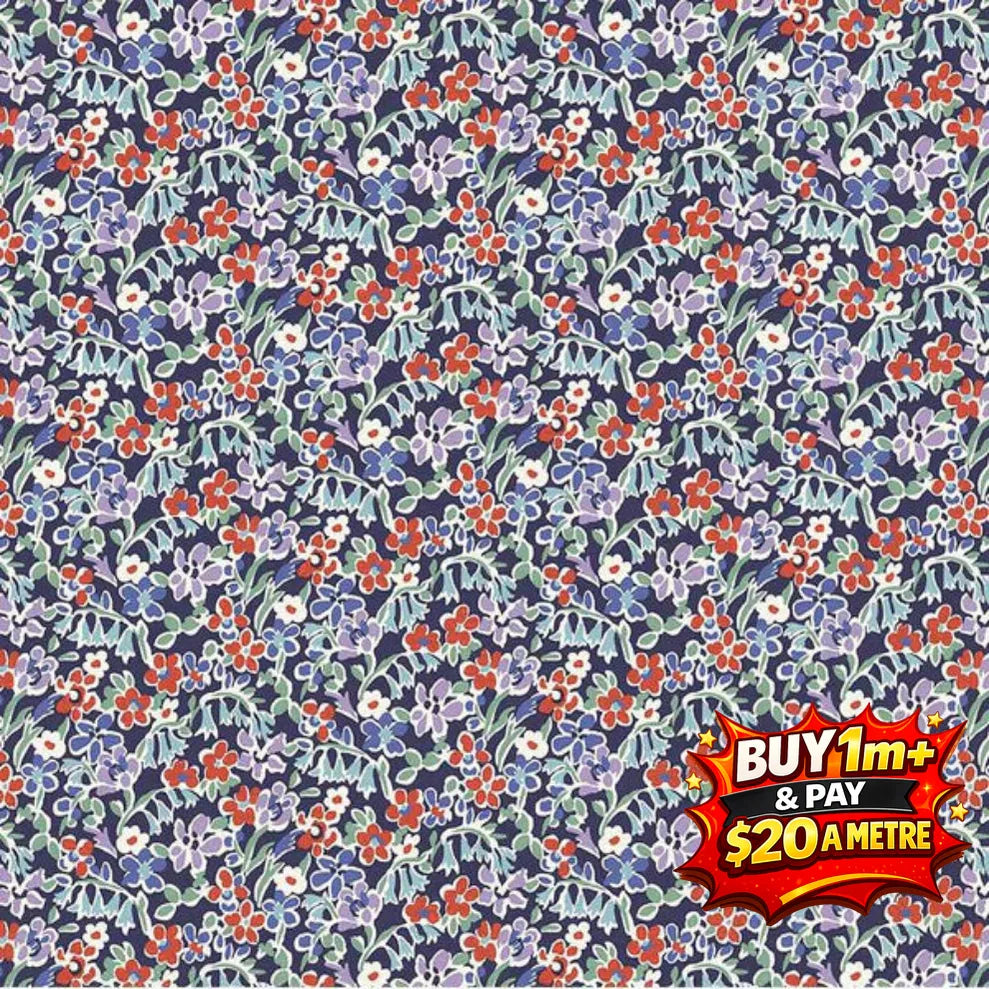 LONDON BOUQUET REGENT - L01667418A - 100% Cotton