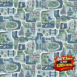 LONDON BOUQUET CHARMING - L01667421A - 100% Cotton