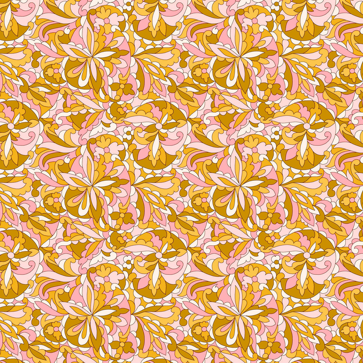 SUMMER FAIR SWIRLING - L01667504D - 100% Cotton