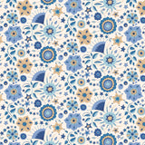 SUMMER FAIR FESTIVAL FLORALS - L01667505B - 100% Cotton
