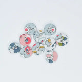 LIBERTY BUTTON 16MM BETSY P - 2019P - 100% Cotton
