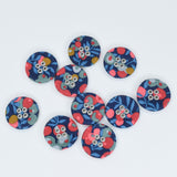 LIBERTY BUTTON 22MM WILTSHIRE Q - 9009Q - 100% Cotton