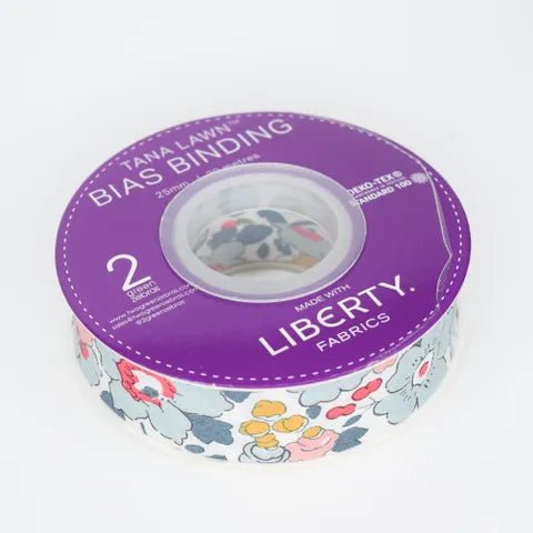 LIBERTY BIAS POPPY FOREST - LBB2019P - 100% Cotton