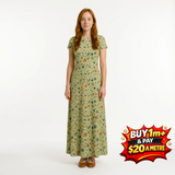 Hello Autumn GREEN MU-097-G - 100% Cotton