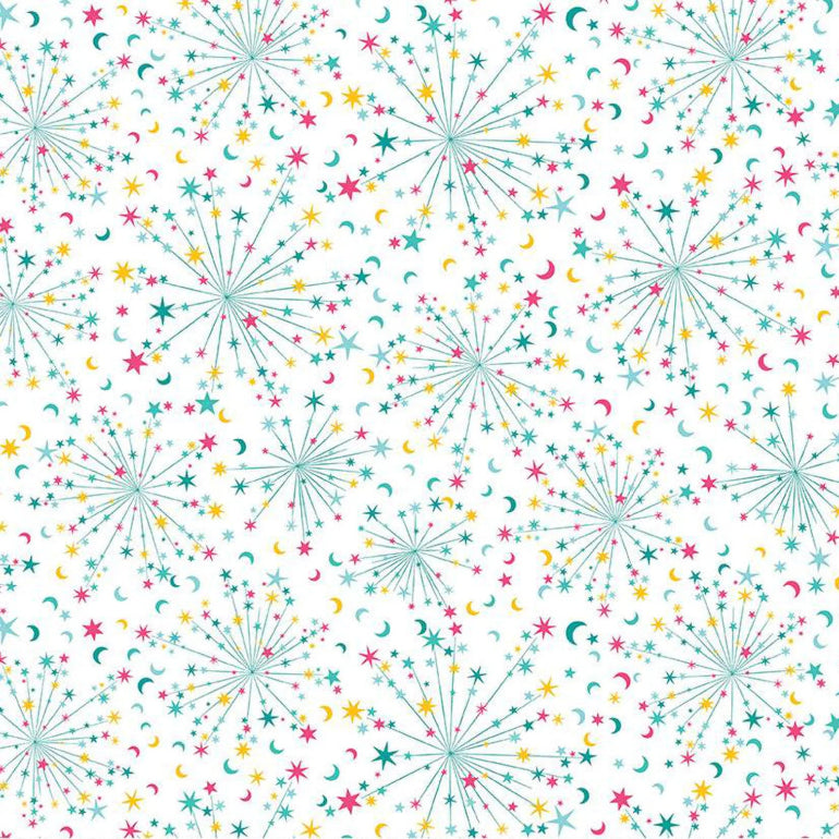 LIBERTY FABRICS HELEN’S STARS 01666887A 100% Cotton Fabric