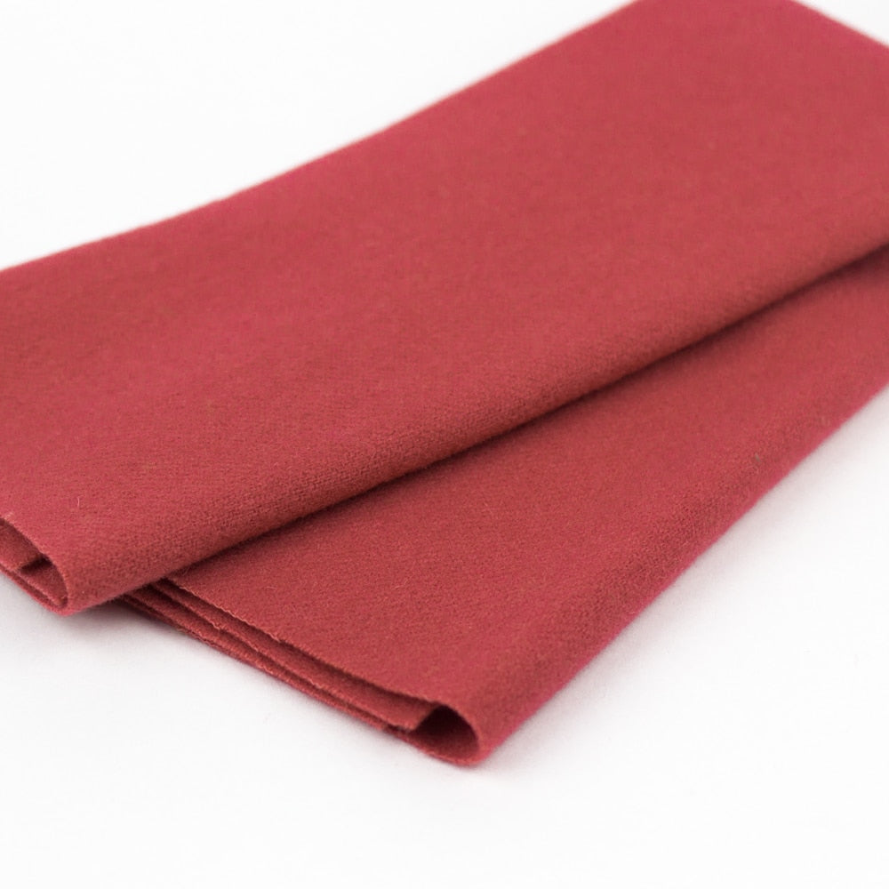 Sue Spargo Merino wool fabric LN21 Rhubarb