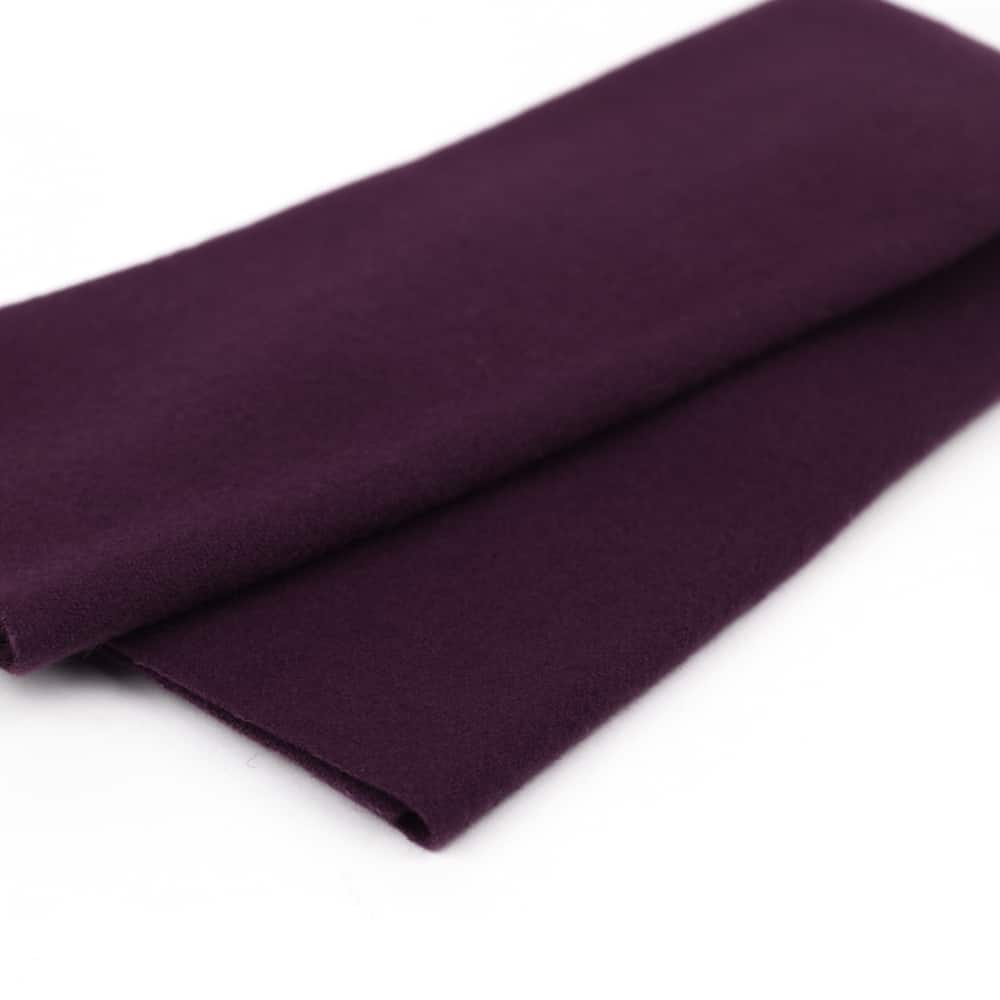 Sue Spargo Merino wool fabric LN39 Eggplant