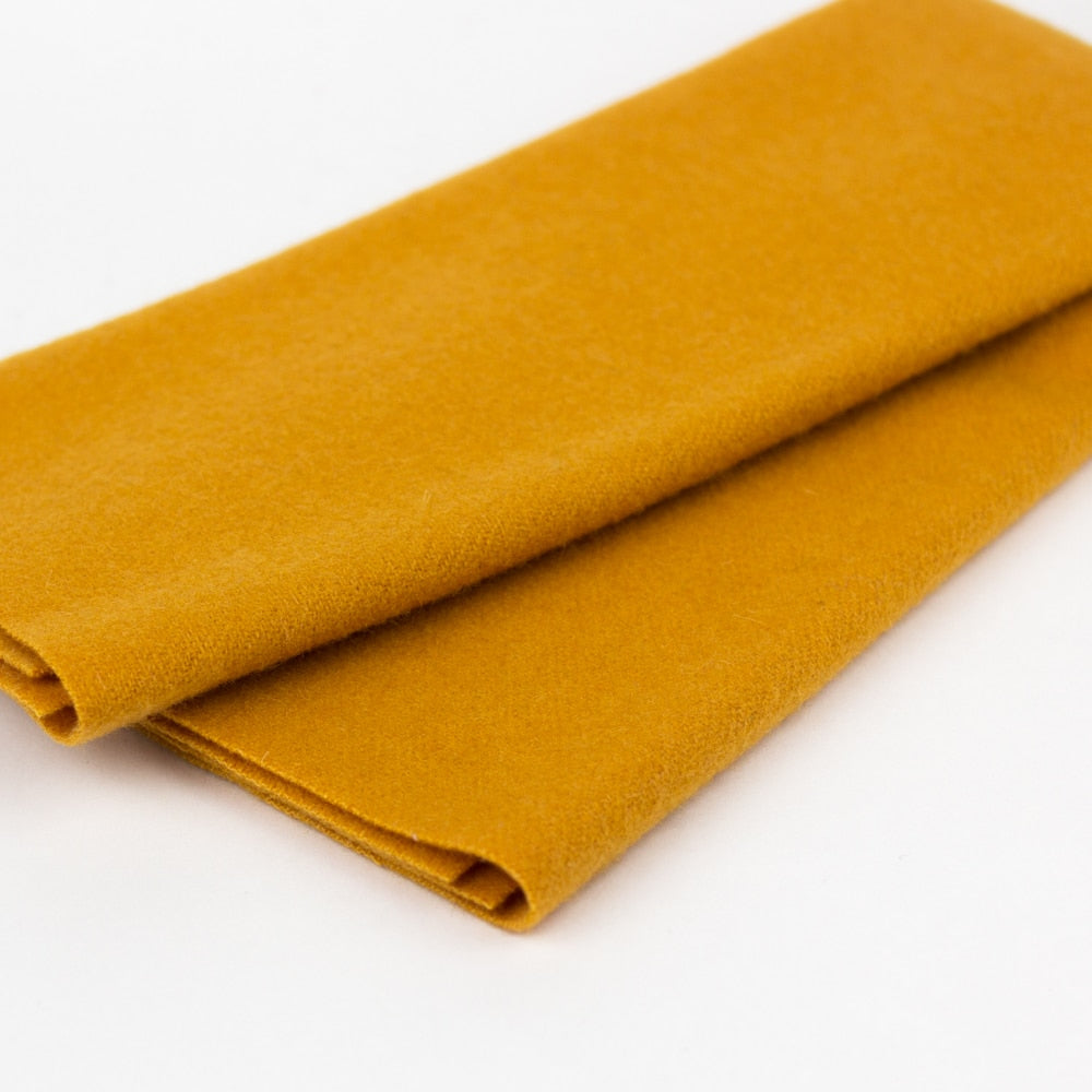 Sue Spargo Merino wool fabric LN46 Mango