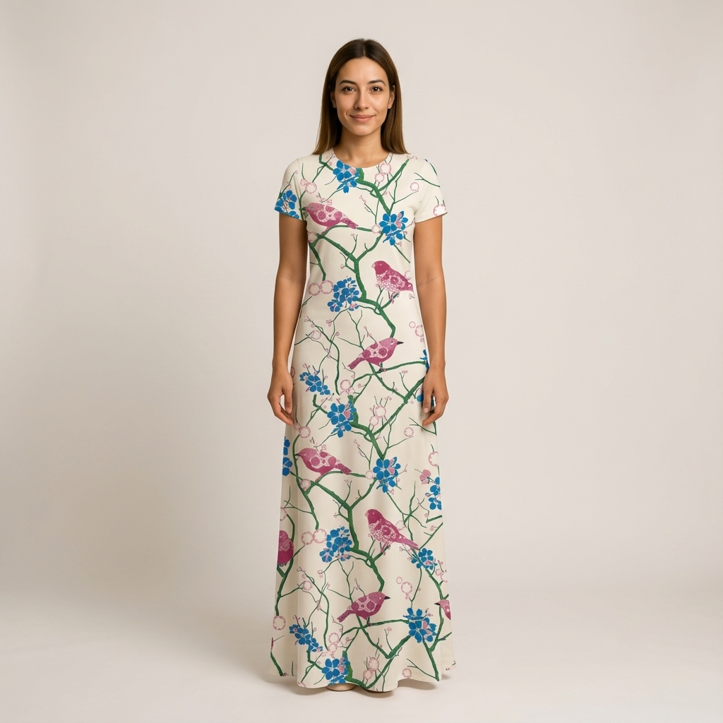 Liberty Tana Lawn Bird Song Bespoke