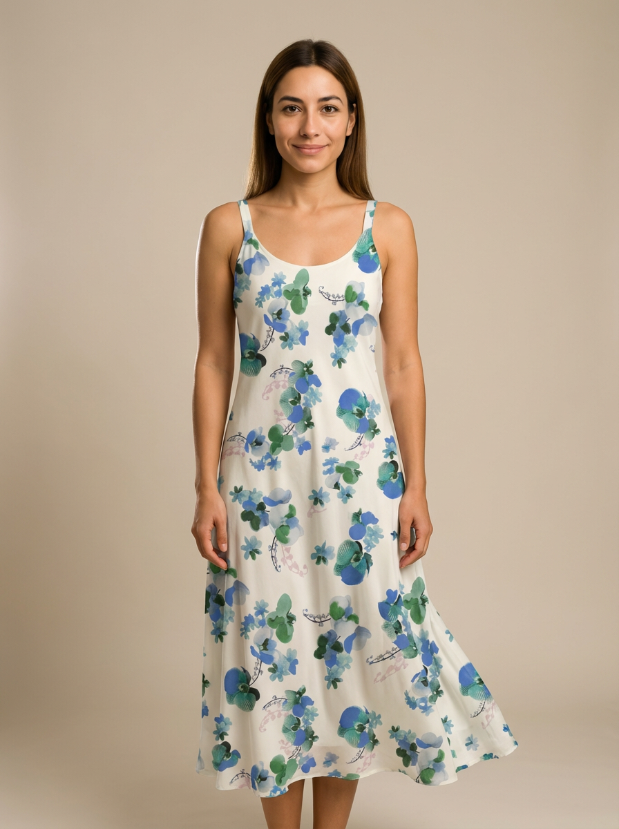 Liberty Tana Lawn Orchid Festival 03632131B WOF 136cm